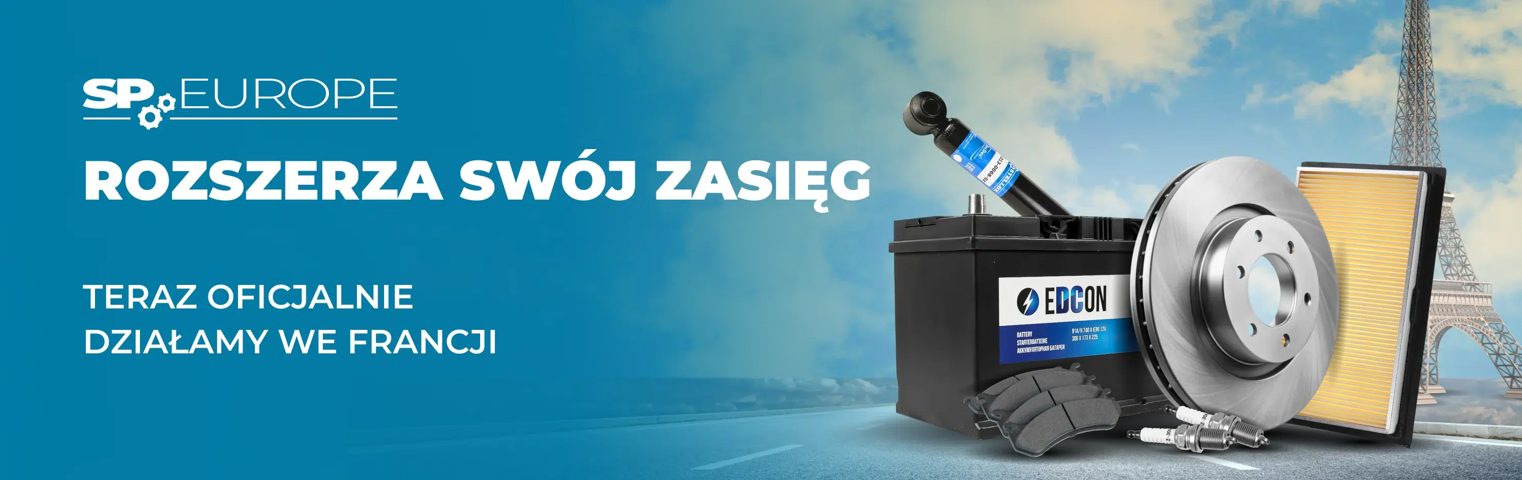 SP EUROPE rozszerza swój zasięg: teraz oficjalnie działamy we Francji!